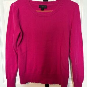 Worthington Fuchsia Crew Neck Sweater